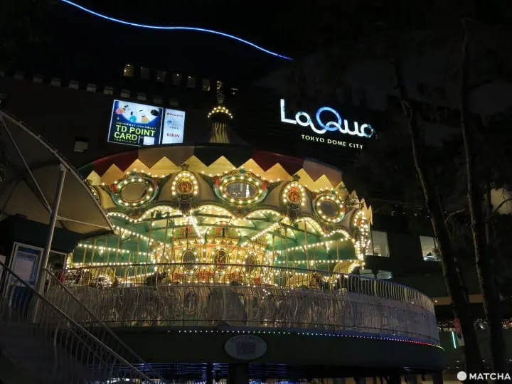 “ดูไฟในเมืองบวกเครื่องเล่น” ที่ Tokyo Dome City