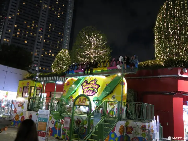 “ดูไฟในเมืองบวกเครื่องเล่น” ที่ Tokyo Dome City