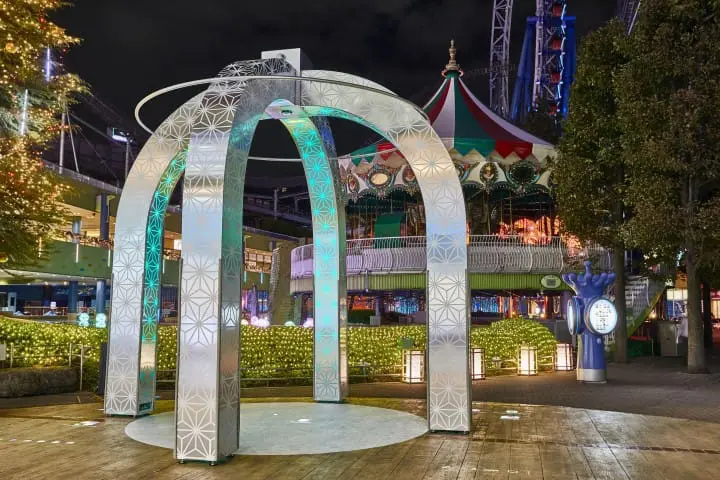 “ดูไฟในเมืองบวกเครื่องเล่น” ที่ Tokyo Dome City