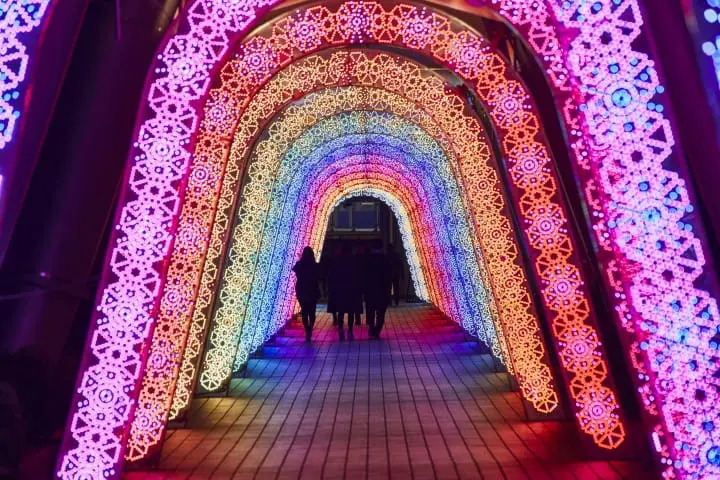 “ดูไฟในเมืองบวกเครื่องเล่น” ที่ Tokyo Dome City