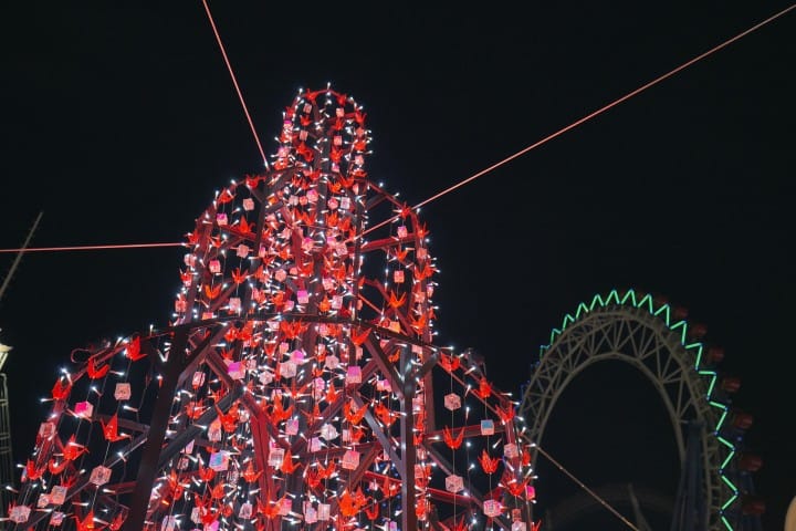 “ดูไฟในเมืองบวกเครื่องเล่น” ที่ Tokyo Dome City