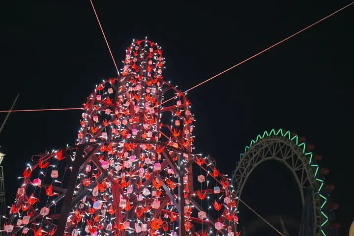 “ดูไฟในเมืองบวกเครื่องเล่น” ที่ Tokyo Dome City