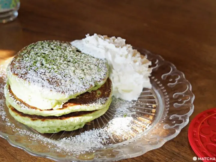 カフェ 坂ノ下抹茶鬆餅