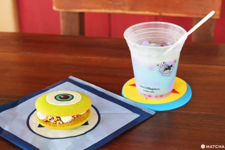 大眼仔三明治 毛怪飲料