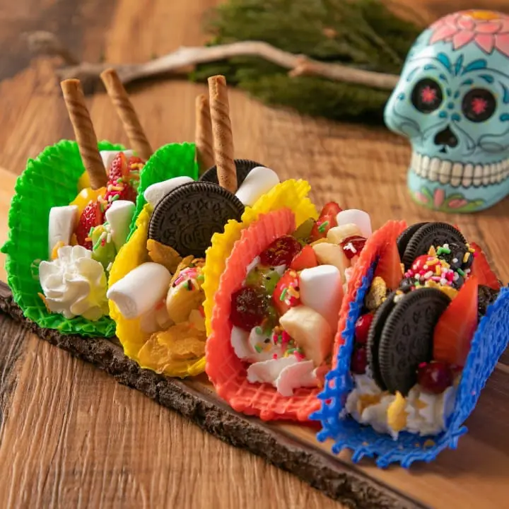 ทาโก้ขนมหวานสีแสบ ร้านอาหารเม็กซิกัน AWESOME! คาวาซากิ (Kawasaki)