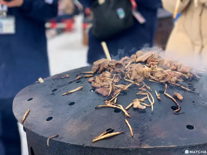 苫小牧冰雪祭スケート祭り成吉思汗羊肉