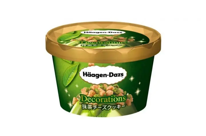 抹茶起司餅乾 哈根達斯