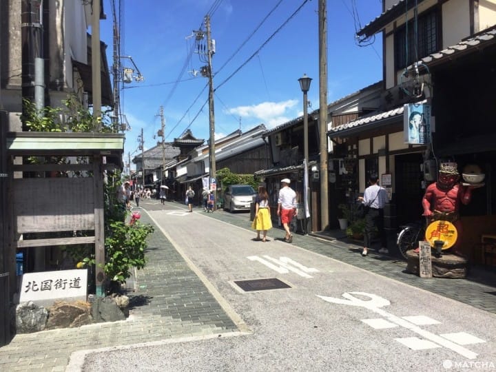『滋賀』長濱下町街景 百年歷史古都風情