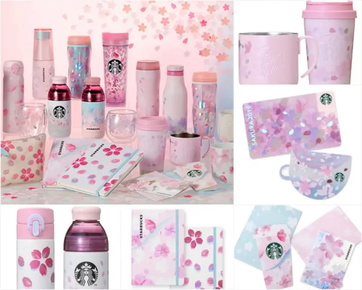Starbucks 星巴克櫻花商品