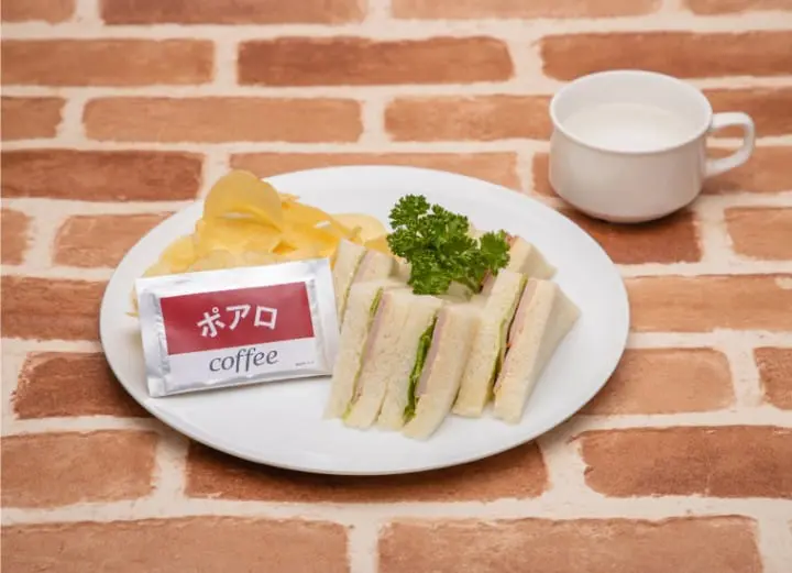 喫茶POARO的火腿三明治