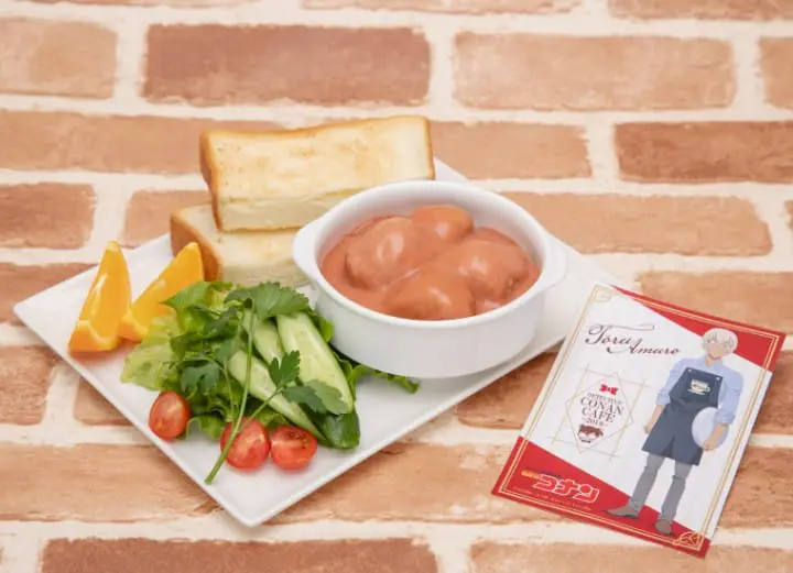 安室透特製！番茄牛奶煮肉丸子與高麗菜