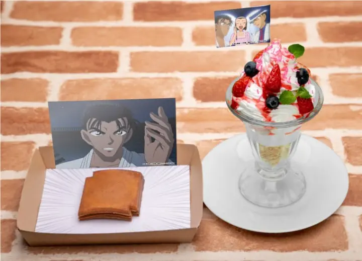 怪盜基德與京極真的瓦仙貝百匯