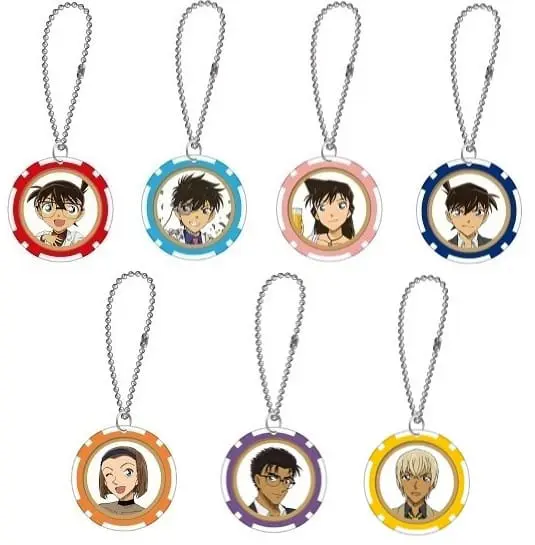 賭場籌碼造型鑰匙圈