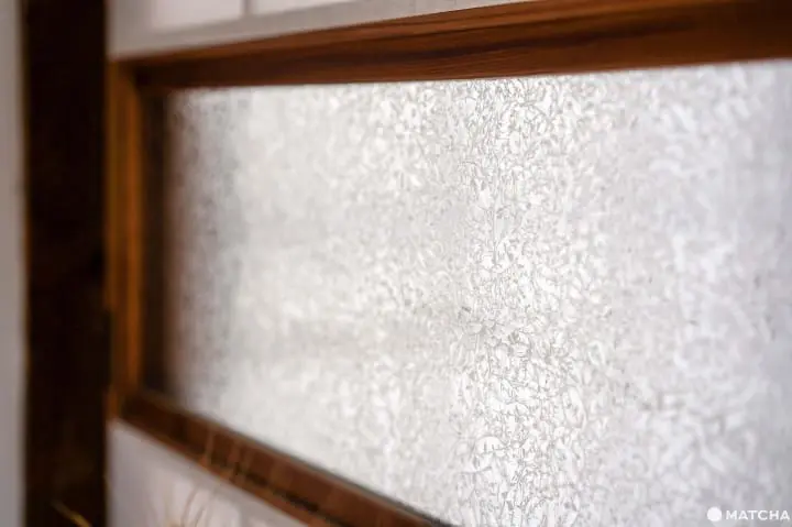 Cafe recette 鎌倉 玻璃門