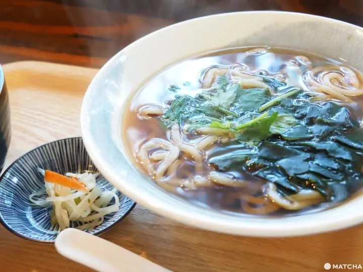 宮ノ下森食堂メシ手打烏龍麵