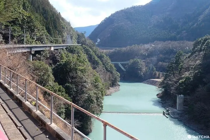 奥大井の絶景「奥大井湖上駅」へ