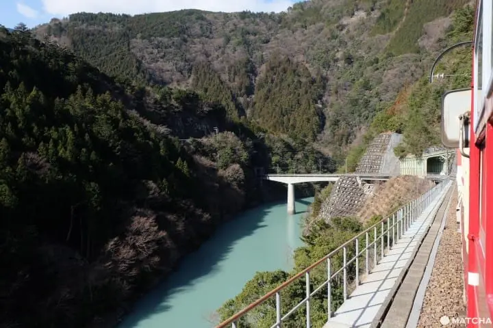 奥大井の絶景「奥大井湖上駅」へ