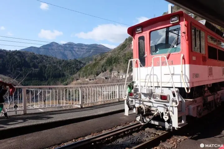 奥大井の絶景「奥大井湖上駅」へ