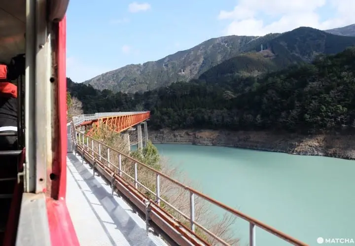 奥大井の絶景「奥大井湖上駅」へ