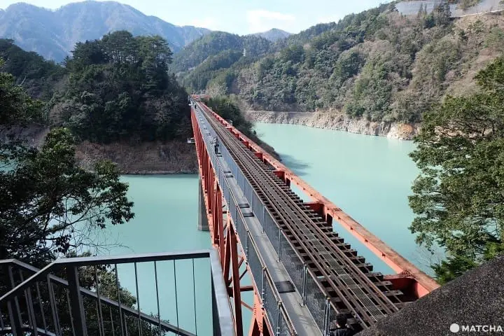 奥大井の絶景「奥大井湖上駅」へ