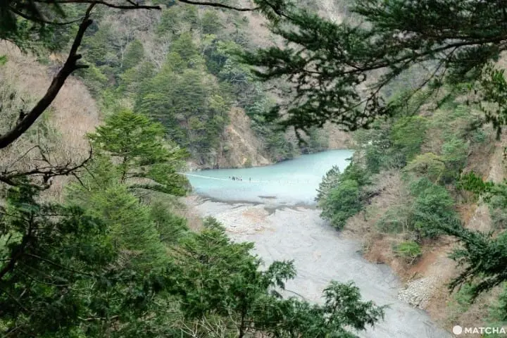 豊かな自然と温泉に恵まれた寸又温泉峡