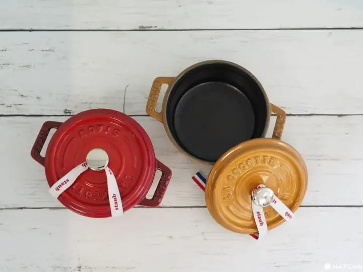 Staub Enamel Cast Iron Pots