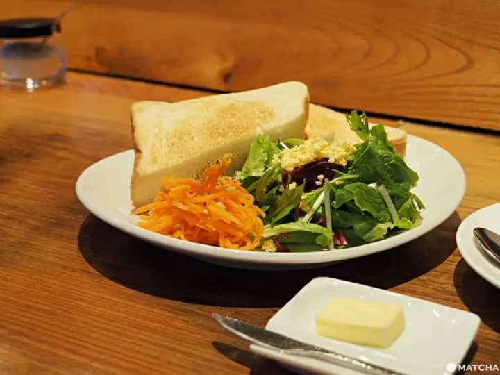 合羽桥珈琲早餐奶油吐司套餐