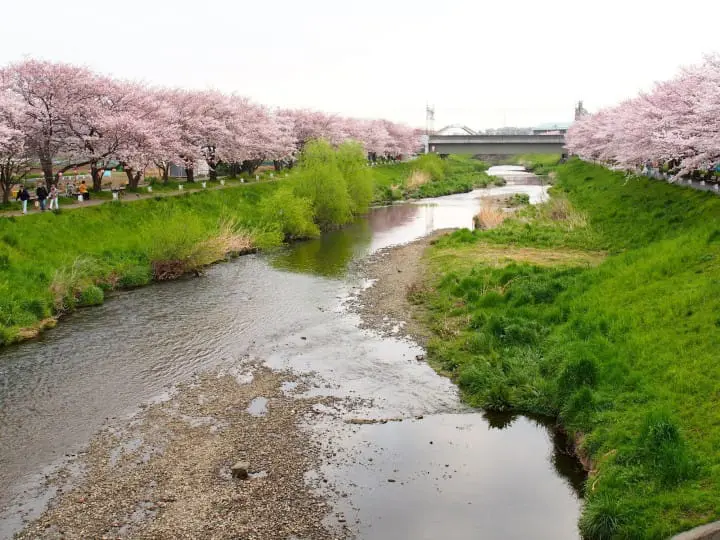 埼玉朝霞台黑目川