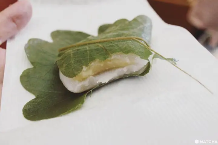 京都御多福屋 柏餅