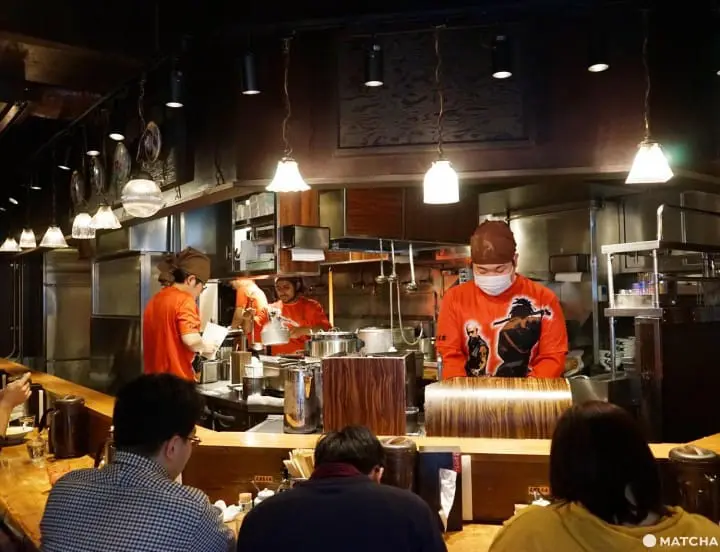 Ramen In Shinjuku At Menya Musashi