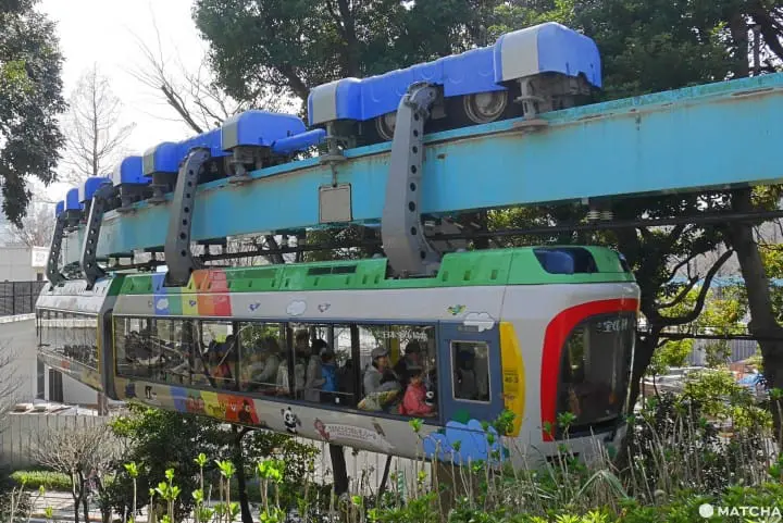 上野动物园单轨电车