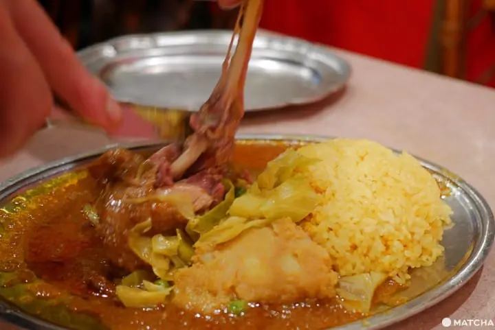 银座印度鸡肉咖喱