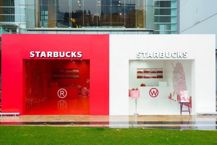 starbucks 草莓
