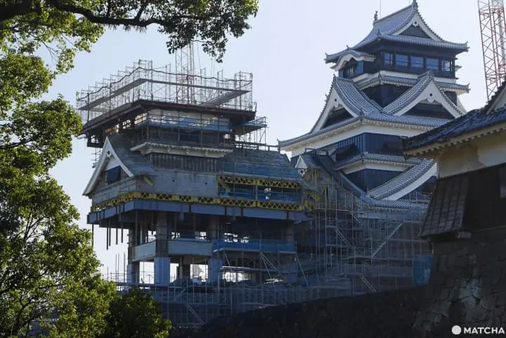 熊本城大小天守