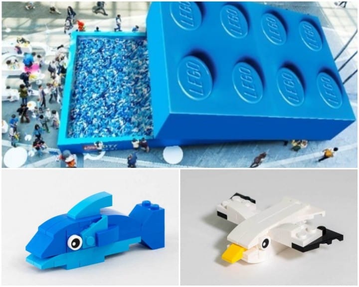 ไปพุ่งตัวลงสระตัวต่อ LEGO ในงาน LEGO PARK 2019 ที่โยโกฮาม่า