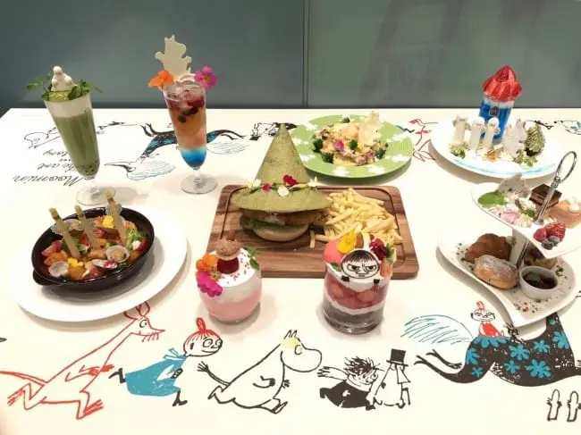 嚕嚕米超限定餐點