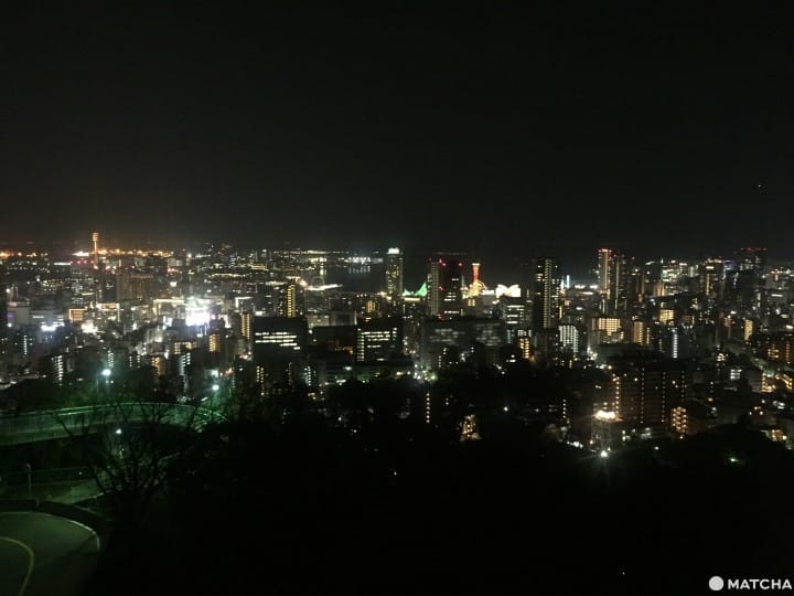 神户私房夜景 维纳斯桥览神户塔、摩天轮