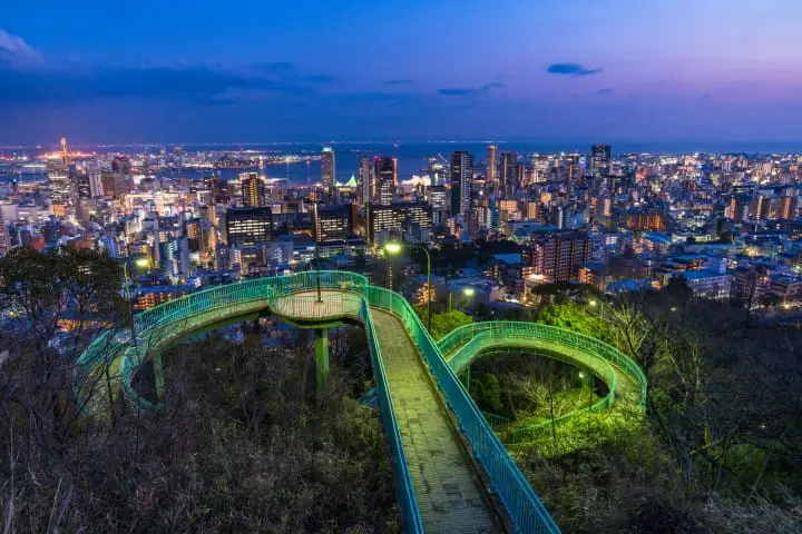 神户私房夜景 维纳斯桥览神户塔、摩天轮