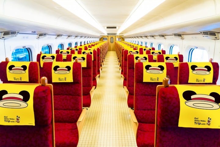 JR九州 Waku Waku Trip 新幹線車廂