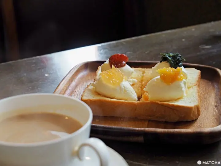 咖啡花車本店 吐司套餐