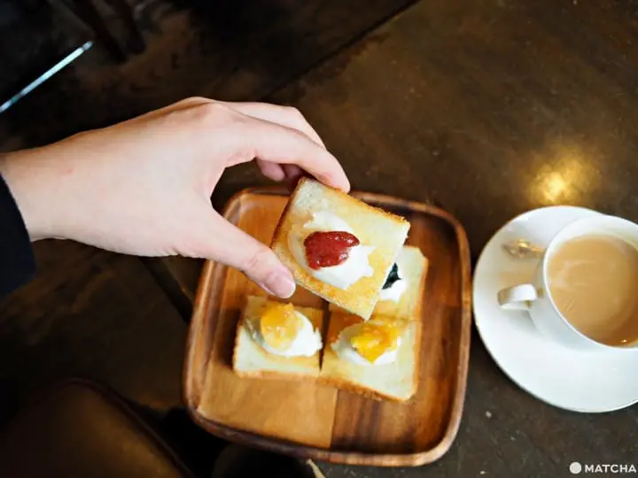 咖啡花車本店 吐司 咖啡