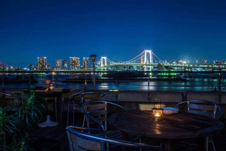 台场夜景美食