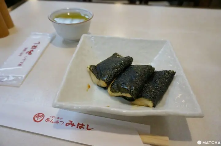 來上野一定要吃一口的餡蜜—三橋（みはし）