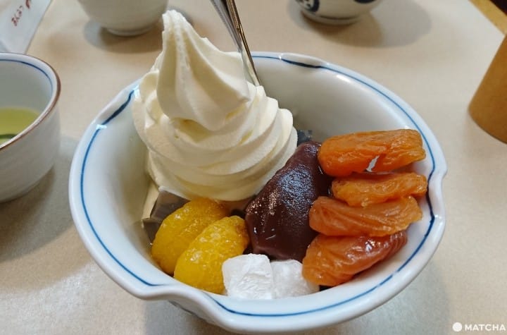 來上野一定要吃一口的餡蜜—三橋(みはし)