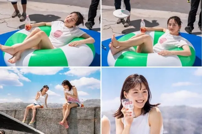 綾瀨遙可口可樂