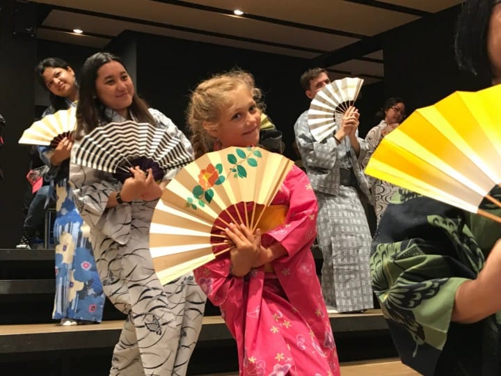 Japanese dance workshop