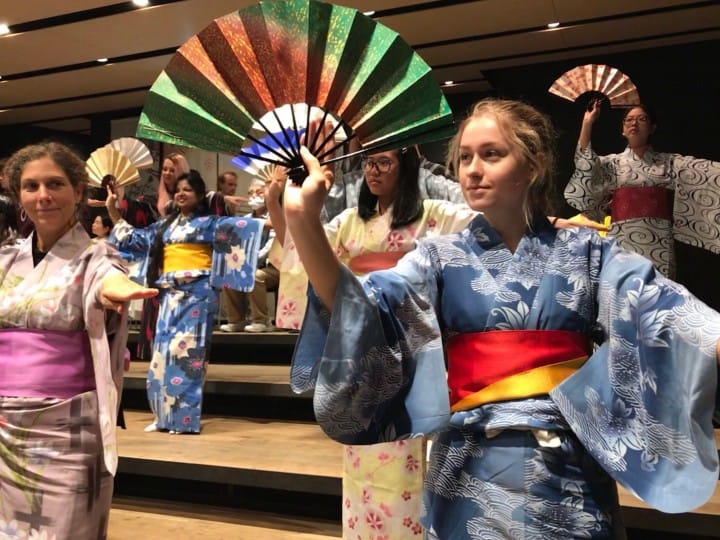 Japanese dance workshop