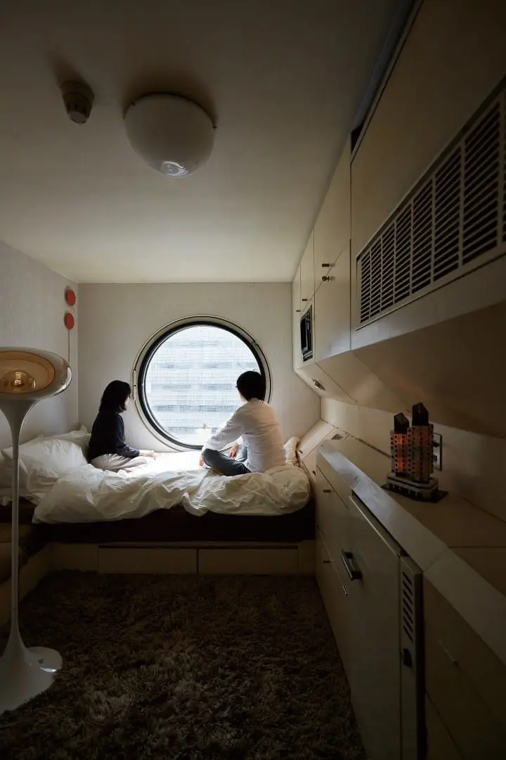 东京新桥中银胶囊塔