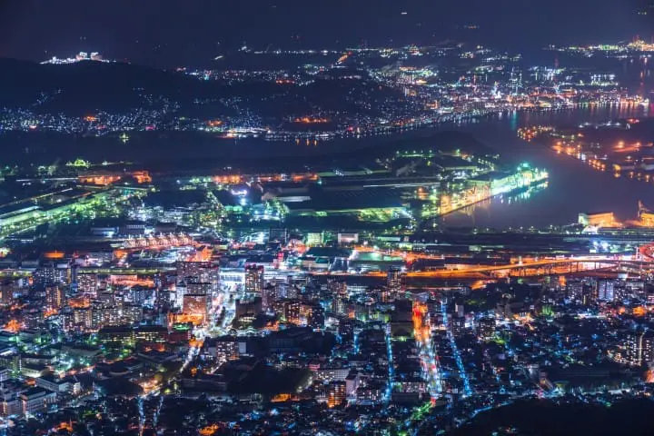 福岡北九州皿倉山