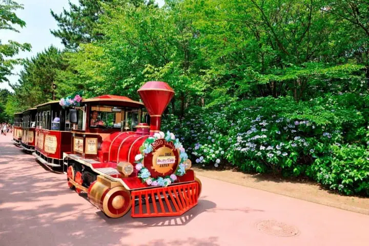 繡球花橫濱八景島白天